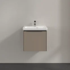 V&b subway 3.0 servantskap 47x42 taupe håndtak i volcano black