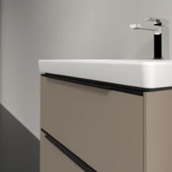 V&b subway 3.0 servantskap 57x47 taupe håndtak i volcano black