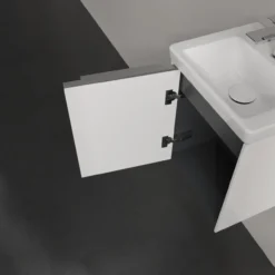 V&b subway 3.0 servantskap 35x42 venstre brilliant white håndtak i krom