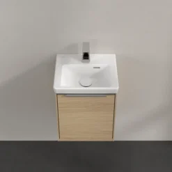 V&b subway 3.0 servantskap 35x42 venstre nordic oak håndtak i krom