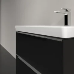 V&b subway 3.0 servantskap 62x57 volcano black håndtak i krom