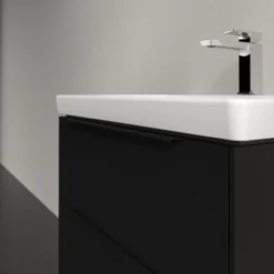V&b subway 3.0 servantskap 62x57 volcano black håndtak i møbelets farge