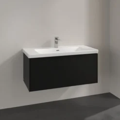 V&b subway 3.0 servantskap 97x42 volcano black håndtak i møbelets farge