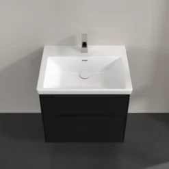 V&b subway 3.0 servantskap 62x57 volcano black m/lys håndtak i møbelets farge