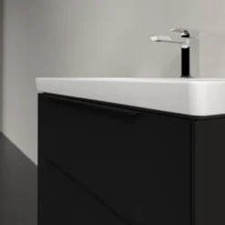 V&b subway 3.0 servantskap 77x57 volcano black m/lys håndtak i møbelets farge