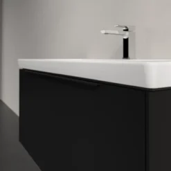 V&b subway 3.0 servantskap 97x42 volcano black m/lys håndtak i møbelets farge