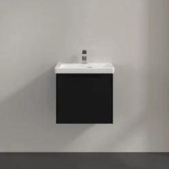 V&b subway 3.0 servantskap 47x42 volcano black m/lys håndtak i møbelets farge