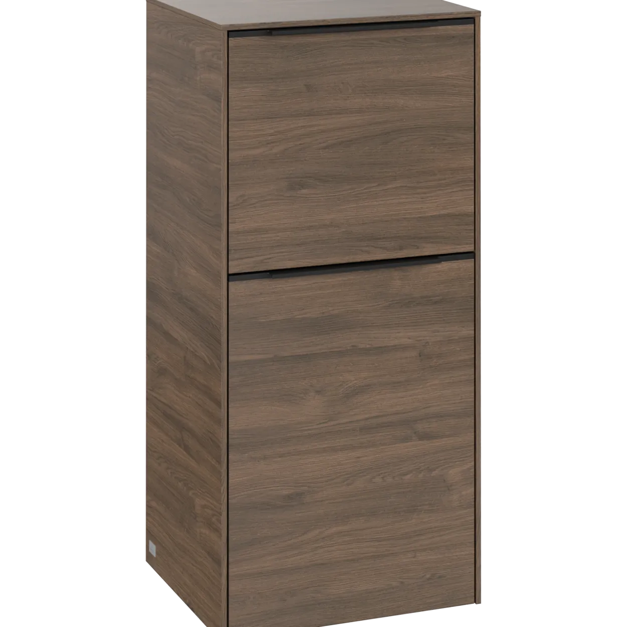 V&b subway 3.0 sideskap 40x86 høyre arizona oak håndtak i volcano black