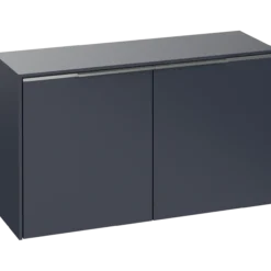 V&b subway 3.0 sideskap 80x42 marine blue håndtak i krom