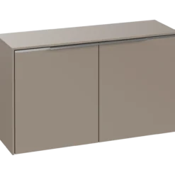 V&b subway 3.0 sideskap 80x42 taupe håndtak i krom
