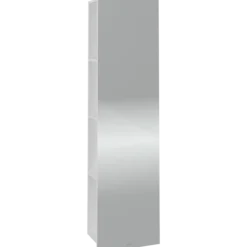 V&b subway 3.0 speilhylle 40x171 venstre pure white håndtak i krom