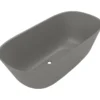 V&b theano frittstående badekar 155x75 grey