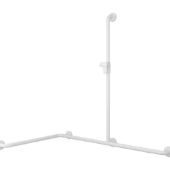 V&b vicare function gripestang for hjørne med dusjholder hvit alpin