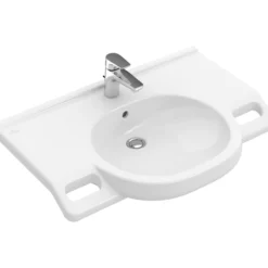 V&b vicare servant 81x56 cm u/overløp hvit alpin