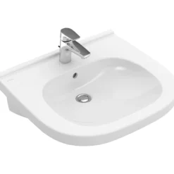 V&b vicare servant 60x55 cm u/overløp hvit alpin
