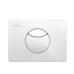 V&b viconnect e100 trykkplate rund hvit