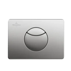 V&b viconnect e100 trykkplate rund rustfritt stål