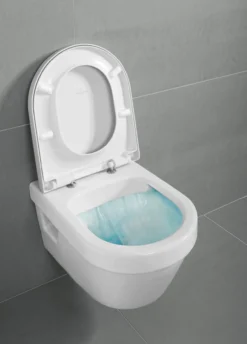 Villeroy & boch architectura oval veggskål m/sete & åpen spylekant, hvit alpin