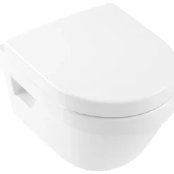 Villeroy & boch architectura omnia veggskål m/sete & åpen spylekant, hvit alpin