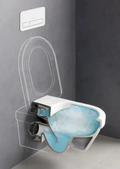 Villeroy & boch architectura omnia veggskål m/sete & åpen spylekant, hvit alpin