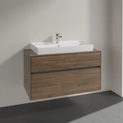 Villeroy & boch collaro servantskap 100 for servant midt 80 cm m/2 skuffer arizona eik