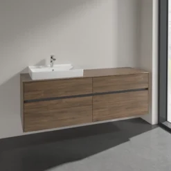 Villeroy & boch collaro servantskap 160 for servant venstre 60 cm m/4 skuffer arizona eik