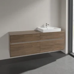 Villeroy & boch collaro servantskap 160 m/lys for servant høyre 60 cm m/4 skuffer arizona eik