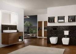 Villeroy & boch finion bidé vegghengt, hvit alpin ceramicplus