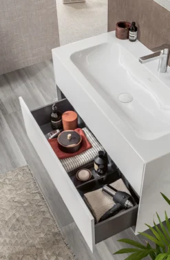Villeroy & boch finion servant 100x50, hvit alpin ceramicplus u/overløp