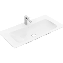 Villeroy & boch finion servant 100x50, hvit alpin ceramicplus u/overløp
