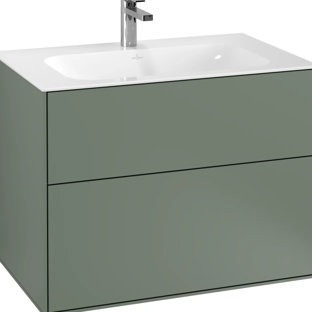 Villeroy & boch finion servantskap 80 oliven matt lakk