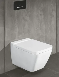 Villeroy & boch finion veggskål med åpen spylekant, hvit alpin ceramicplus