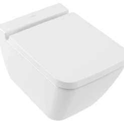 Villeroy & boch finion veggskål med åpen spylekant, hvit alpin ceramicplus