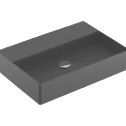 Villeroy & boch memento 2.0 servant 60 cm u/armaturhull graphite ceramicplus u/overløp