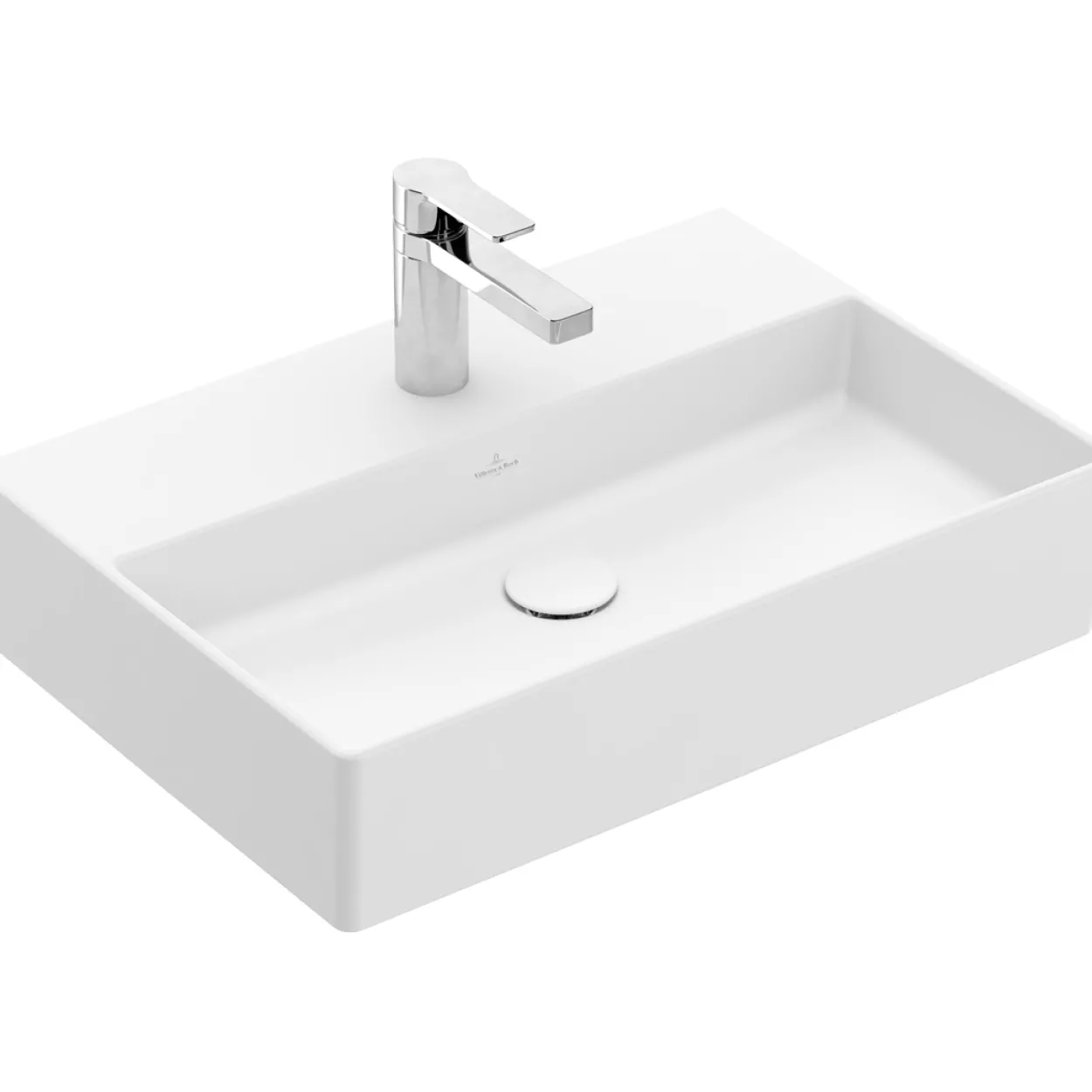Villeroy & boch memento 2.0 servant 60 cm, stone white ceramicplus u/overløp
