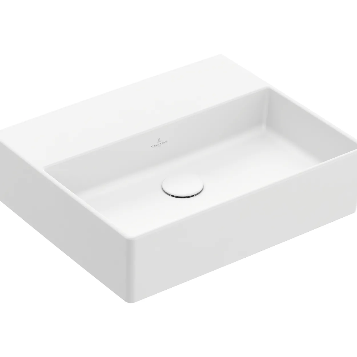 Villeroy & boch memento 2.0 servant 50 cm u/armaturhull stone white ceramicplus u/overløp
