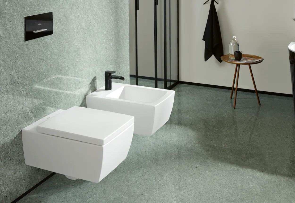 Villeroy & boch memento 2.0 veggskål med åpen spylekant, hvit alpin ceramicplus