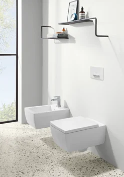 Villeroy & boch memento 2.0 veggskål med åpen spylekant, hvit alpin ceramicplus