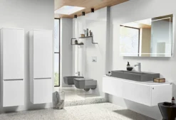 Villeroy & boch memento 2.0 veggskål med åpen spylekant graphite ceramicplus
