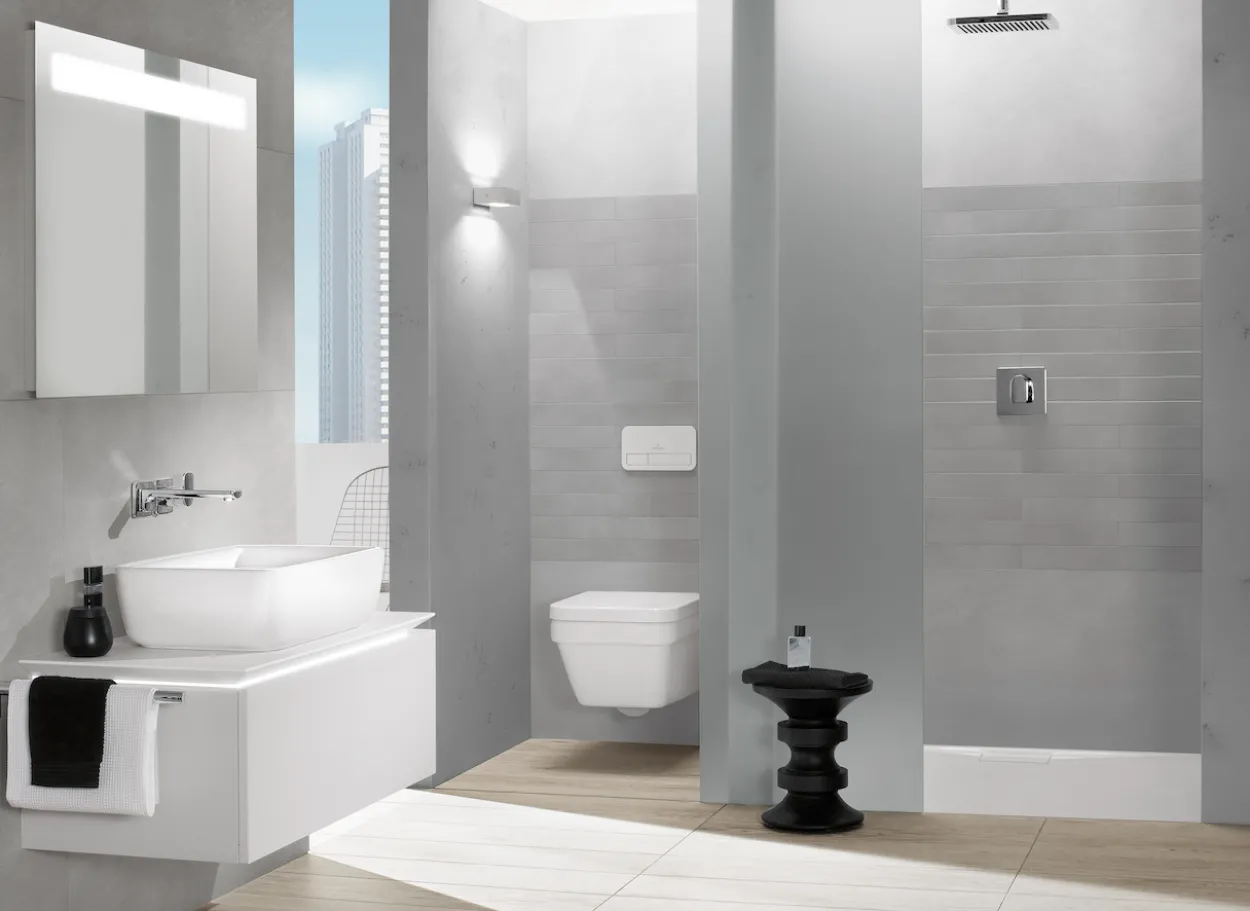 Villeroy & boch more to see 14 lysspeil 90 x 75 cm