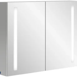 Villeroy & boch my view 14 speilskap med lys 80 x 75 cm