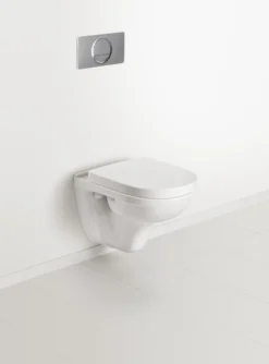 Villeroy & boch o.novo compact veggskål m/åpen spylekant hvit alpin