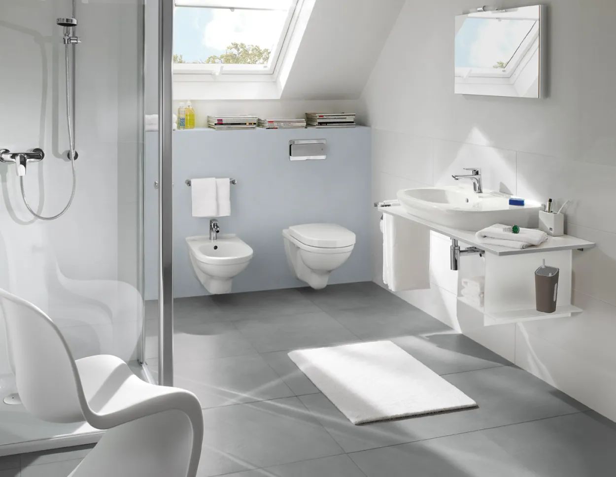 Villeroy & boch o.novo veggskål, hvit alpin