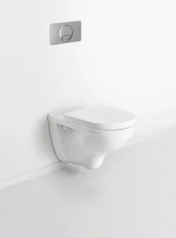 Villeroy & boch o.novo veggskål m/toalettsete og åpen spylekant, hvit alpin