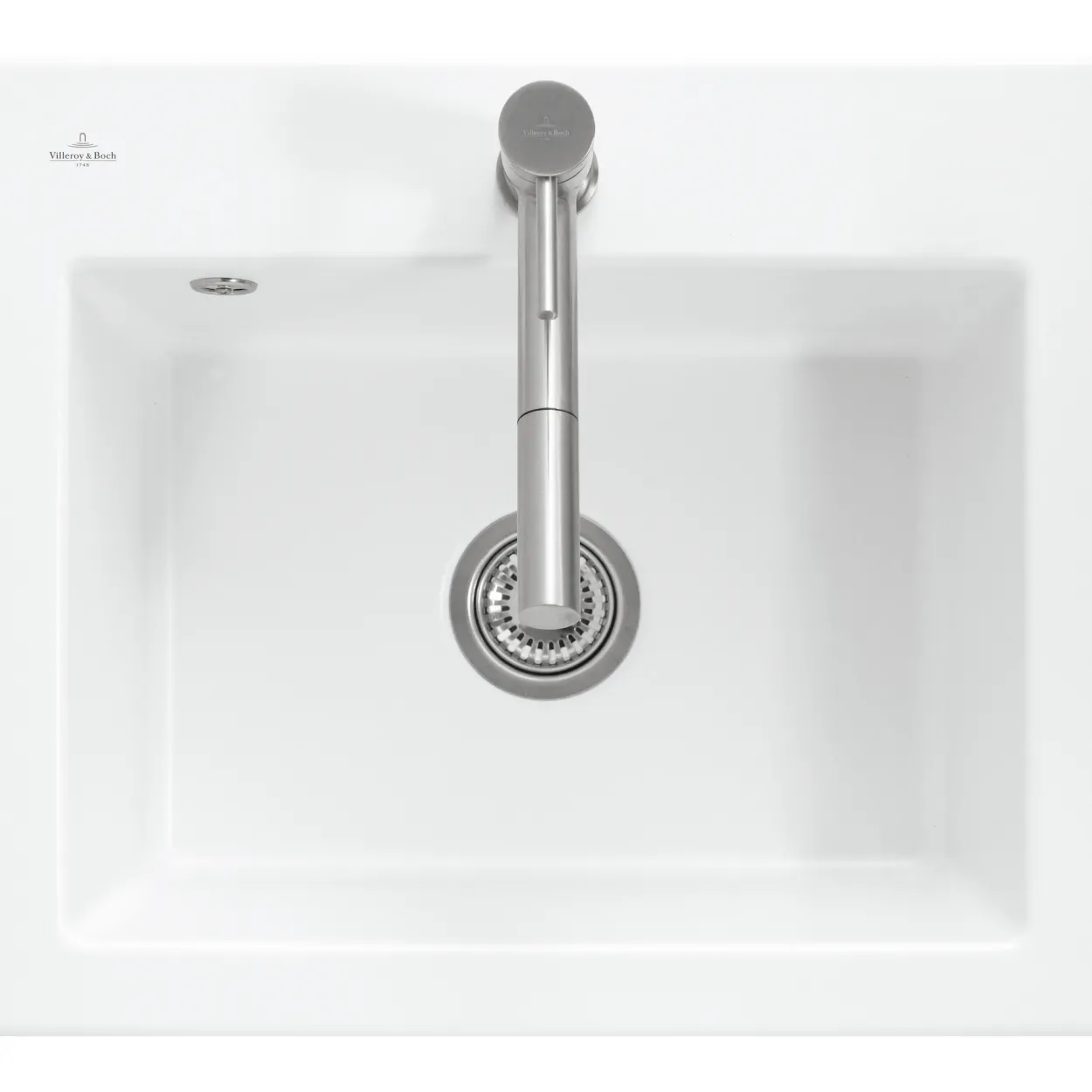 Villeroy & boch subway 60 s kjøkkenvask i porselen med c+