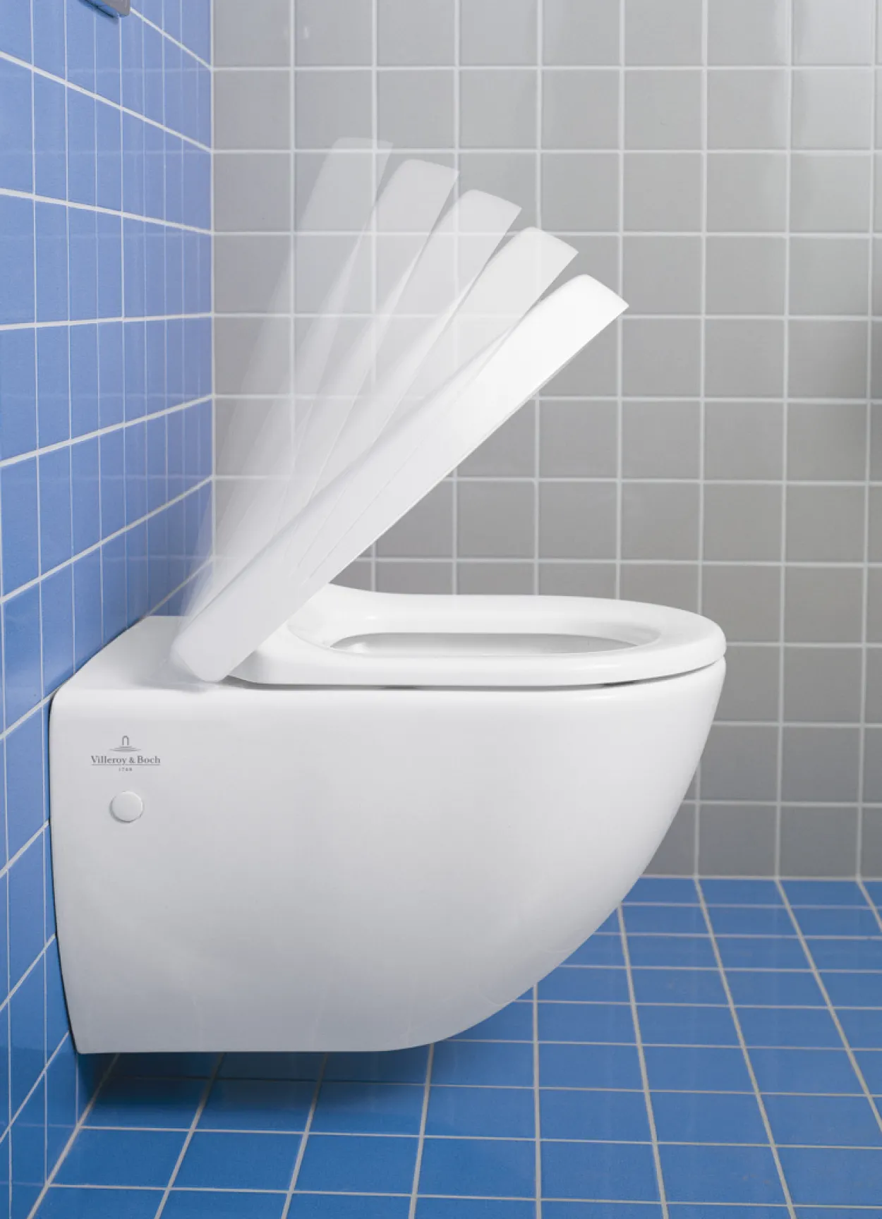 Villeroy & boch subway 1.0 slimseat toalettsete m/softclose og quick-release, hvit alpin