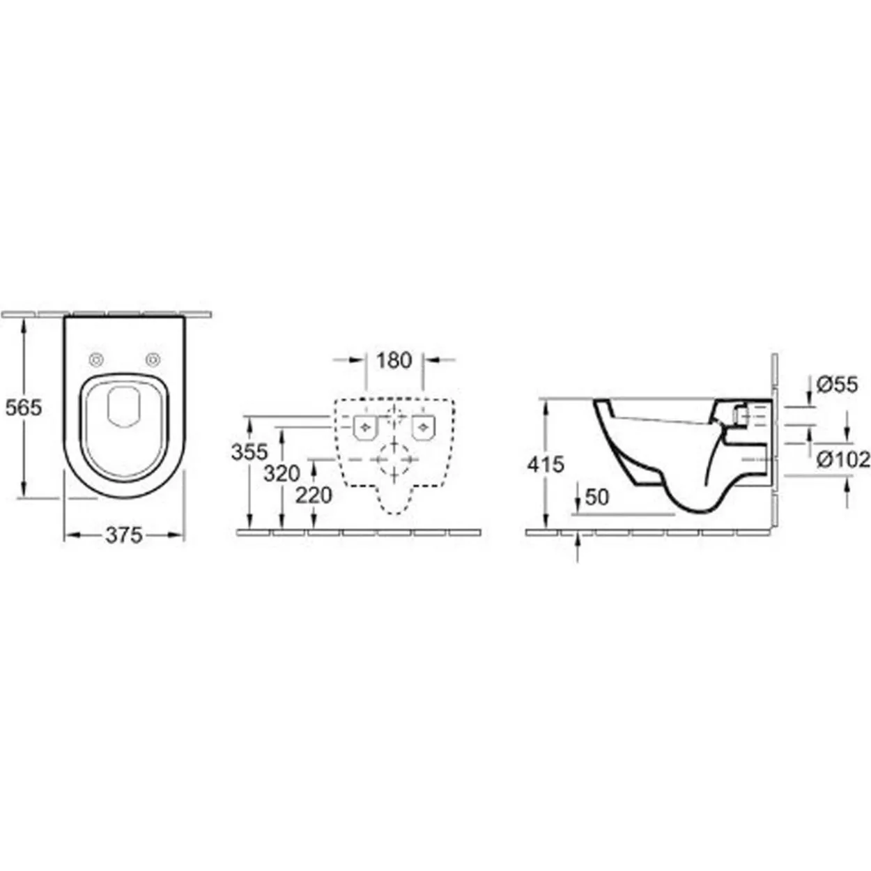 Villeroy & boch subway 2.0 veggskål