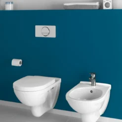 Villeroy & boch targa veggskål m/direct flush og sete
