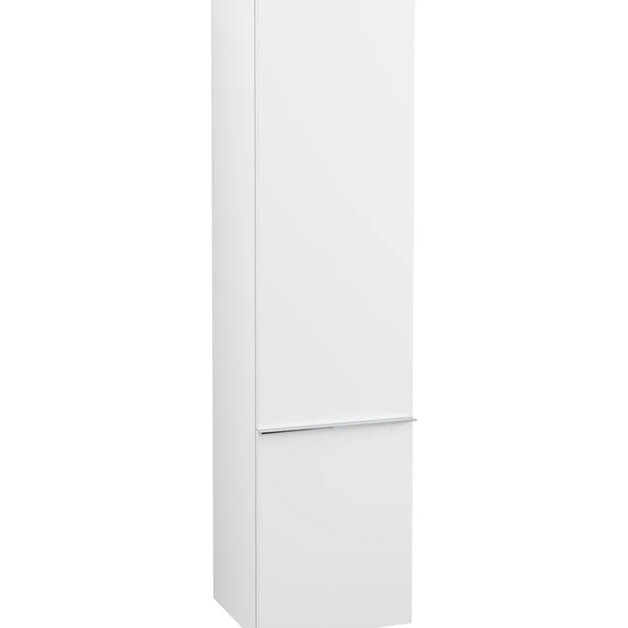 Villeroy & boch venticello høyskap venstre hvit matt m/1 dør 404 x 1546 x 347 mm