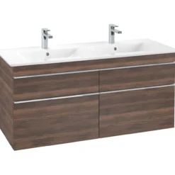 Villeroy & boch venticello servantskap arizona eik m/4 skuffer, 1253 x 590 x 477 mm